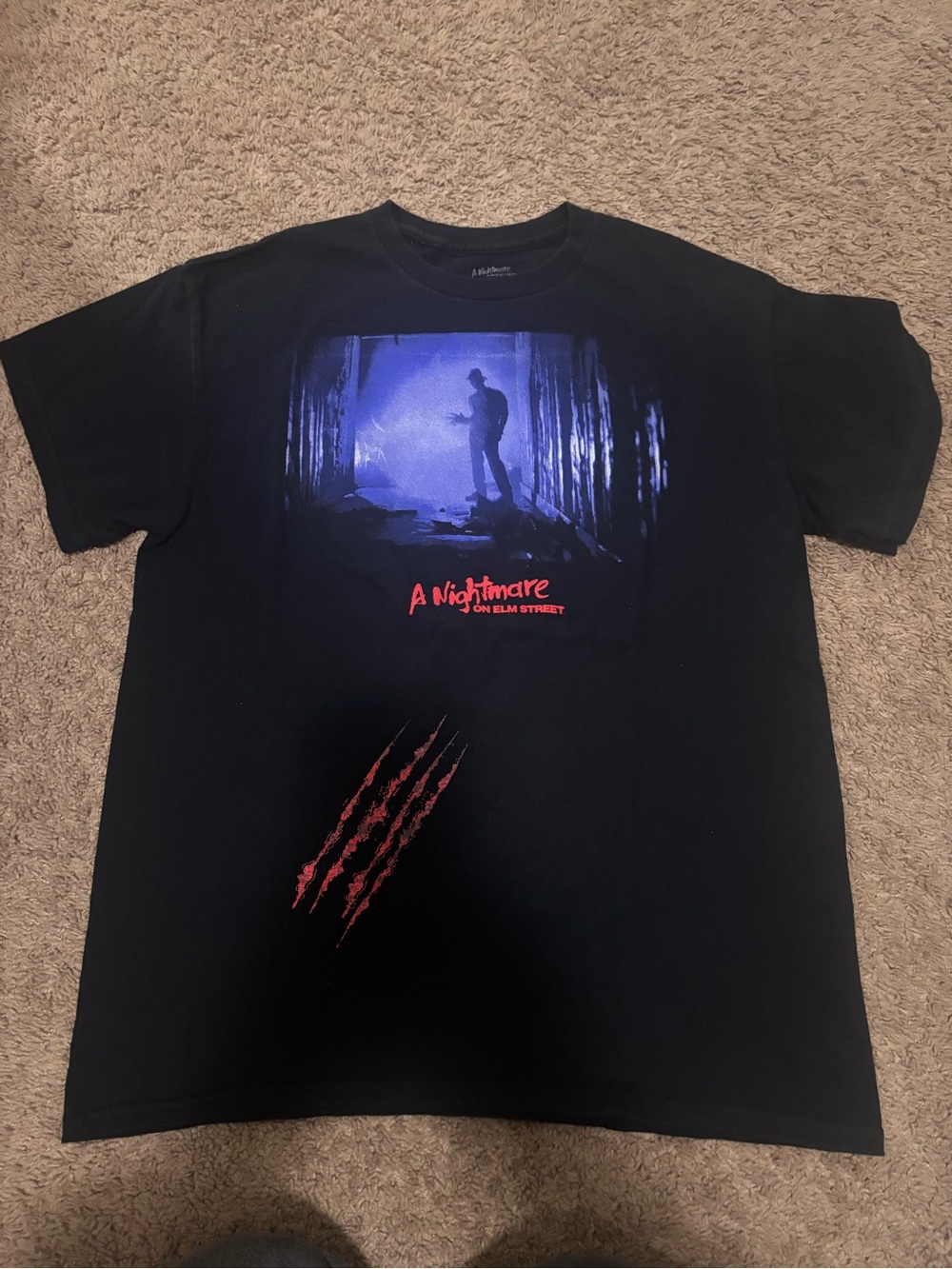A Nightmare on Elm Street black cotton t-shirt